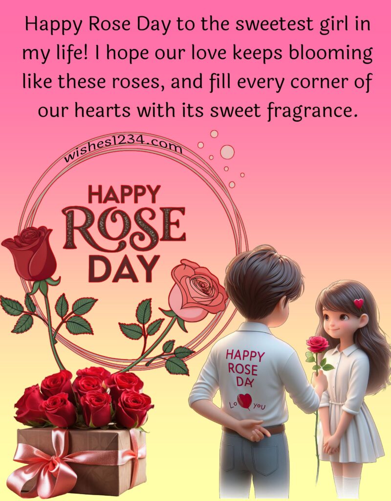 Happy Rose Day for Girlfriend.