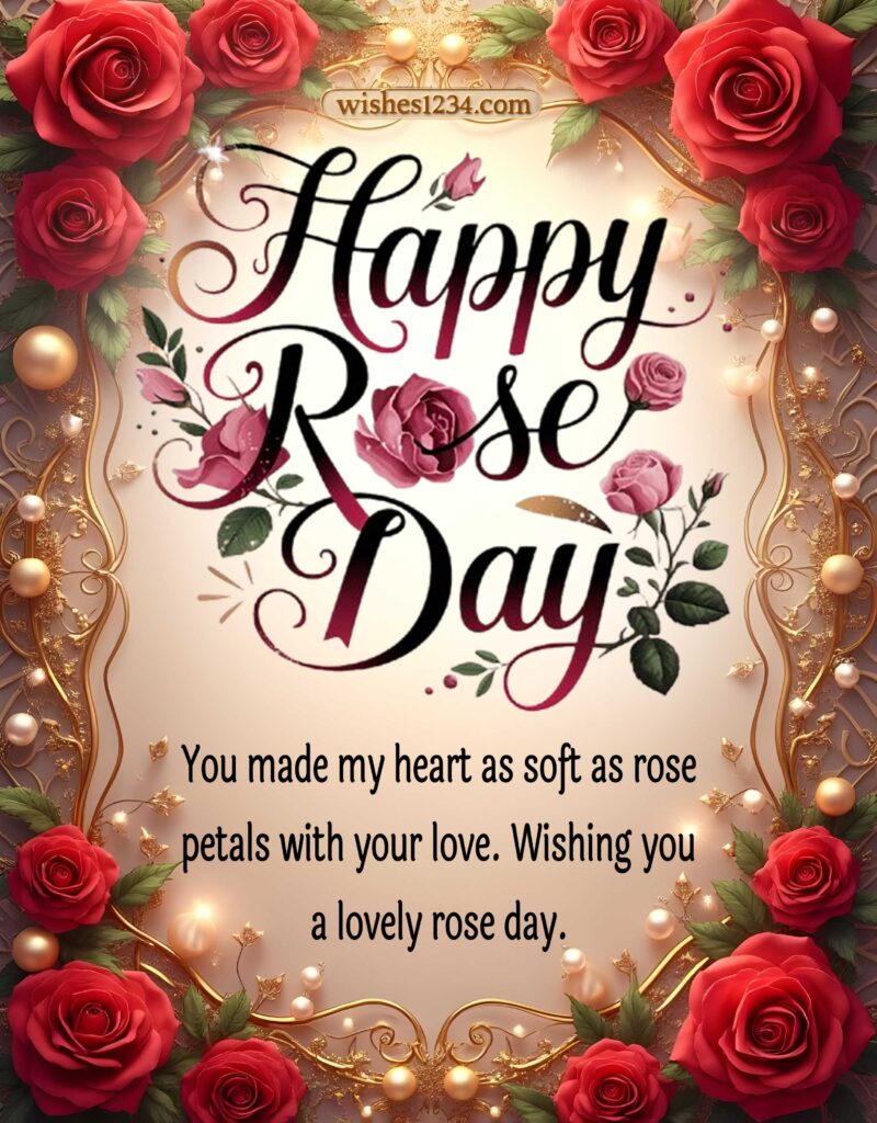 Happy Rose Day image for love.