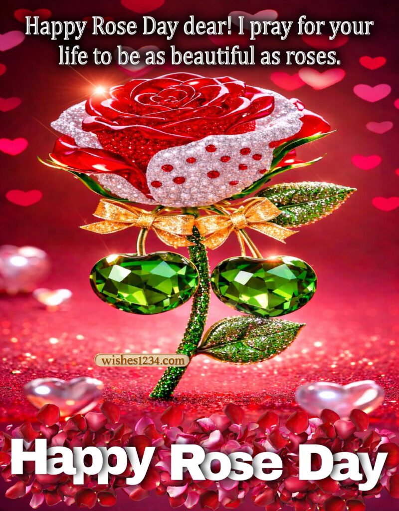 Happy Rose Day wishes for friend.