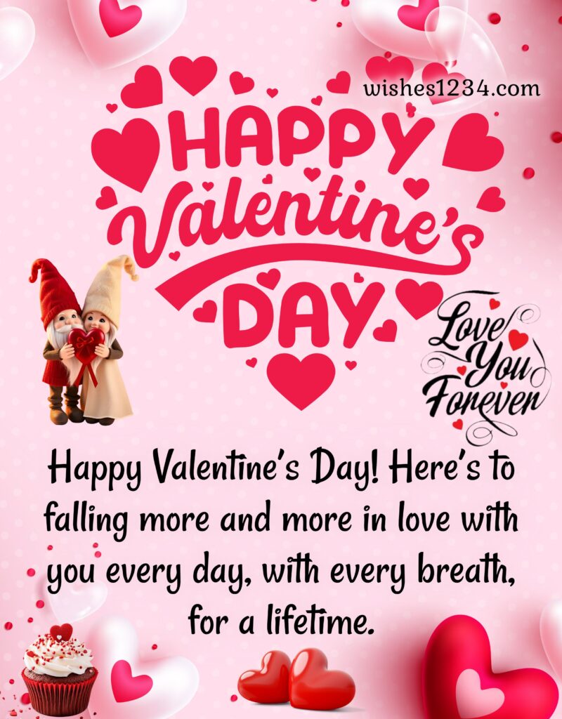 Happy Valentine's Day greetings.
