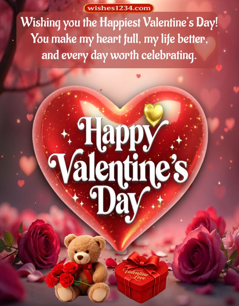 Happy Valentines Day wishes image.