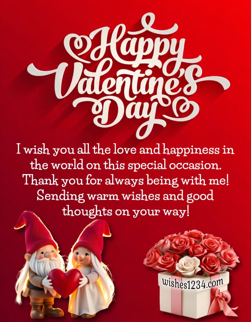 Happy Valentine's Greetings.