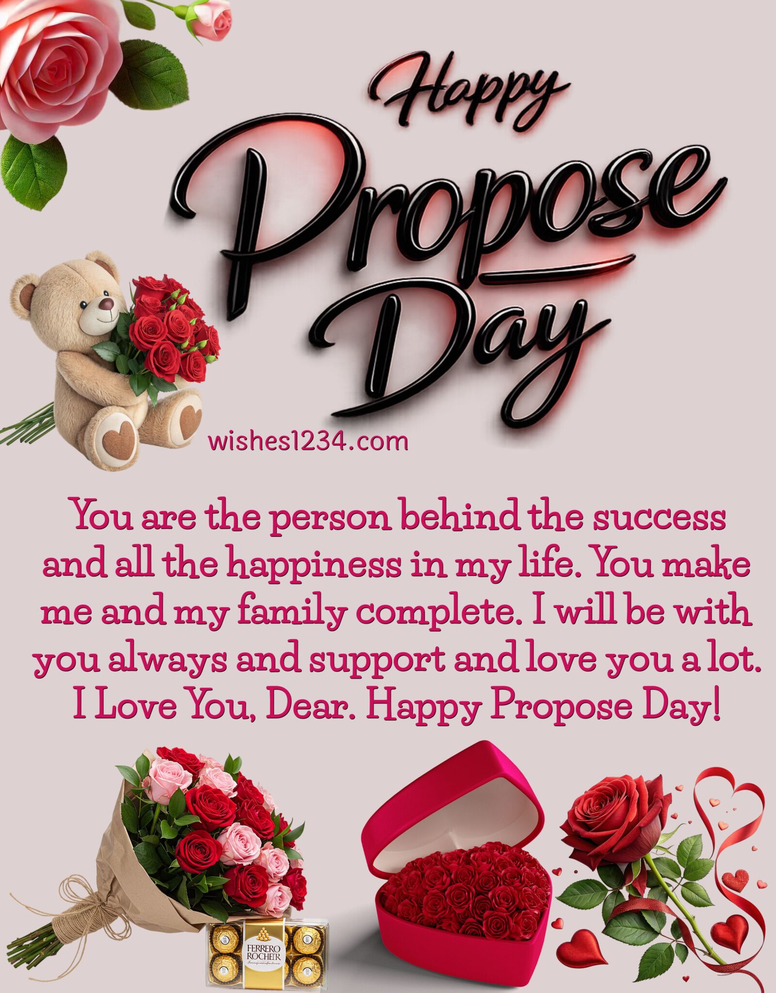 Propose Day Quotes, Messages & Wishes with Image for 2026