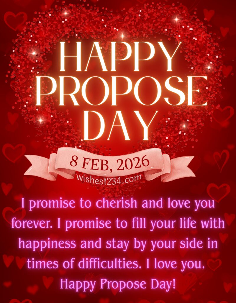 Propose Day Message with Image.