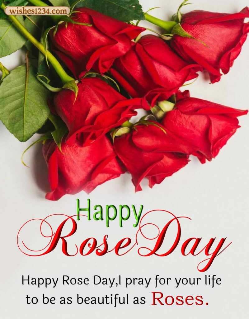 Rose Day Blessing image.