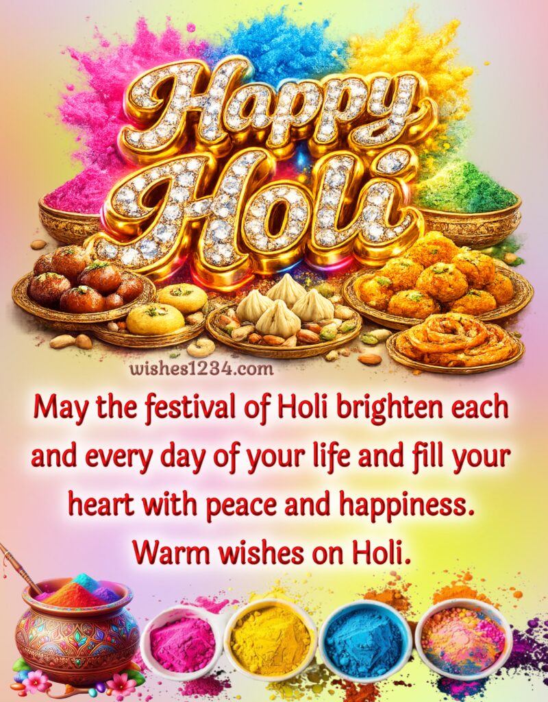 Happy Holi Greeting image for friend