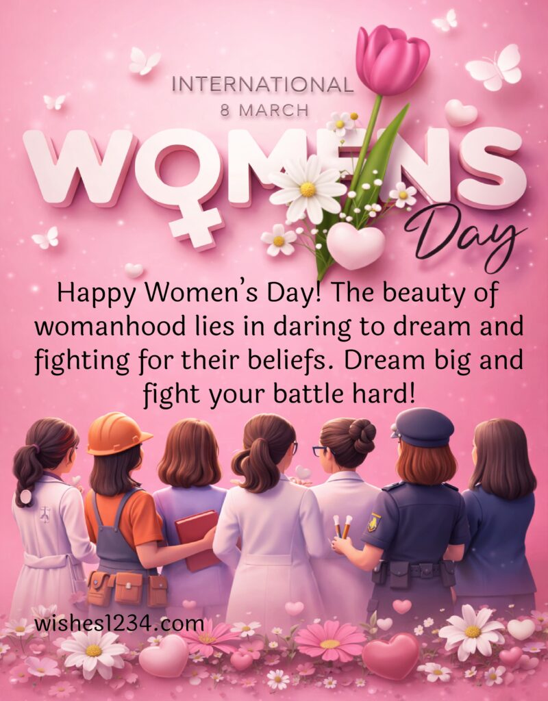 Happy International Women's Day.