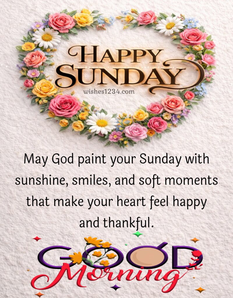 Happy Sunday Morning image.