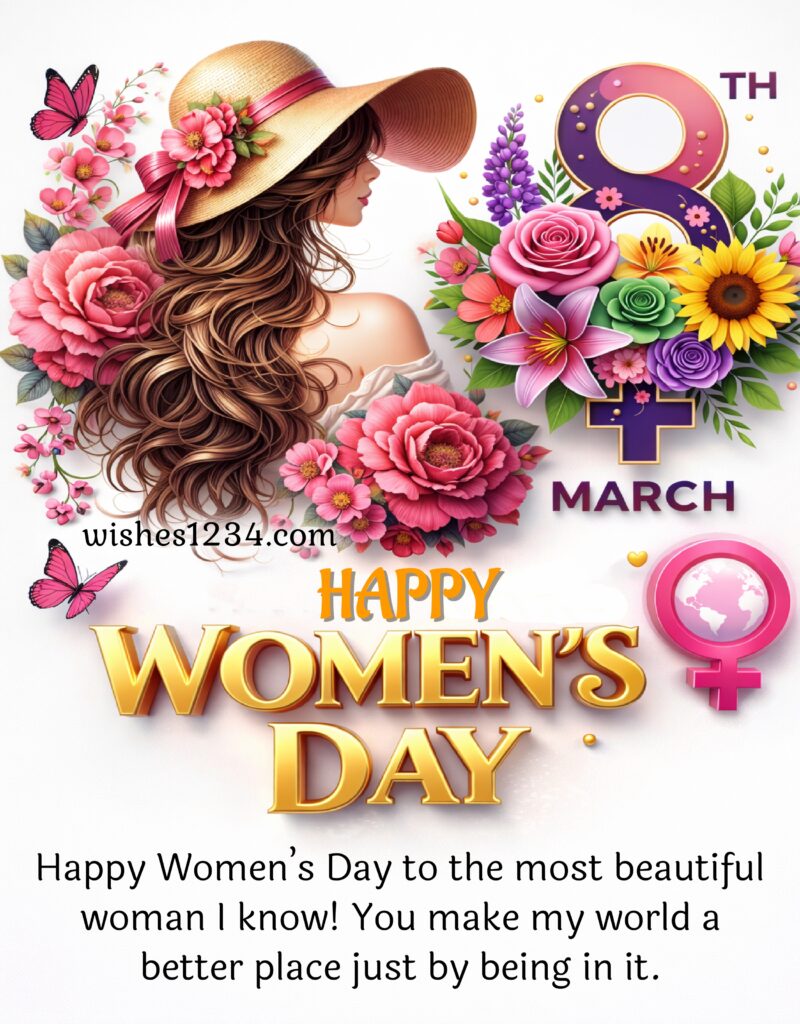 Happy Womens Day Greetings for wife.