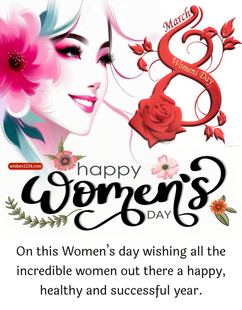 Happy Women's Day image for whatsapp group.