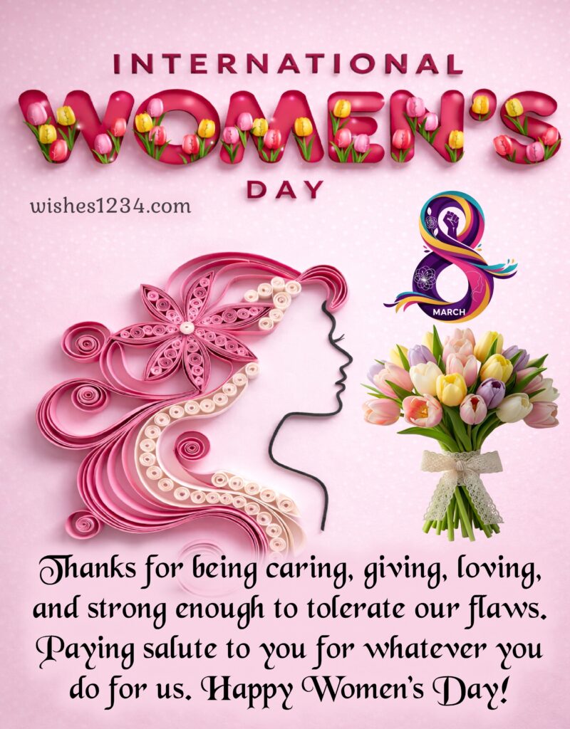 Happy Womens Day quotes for wife.