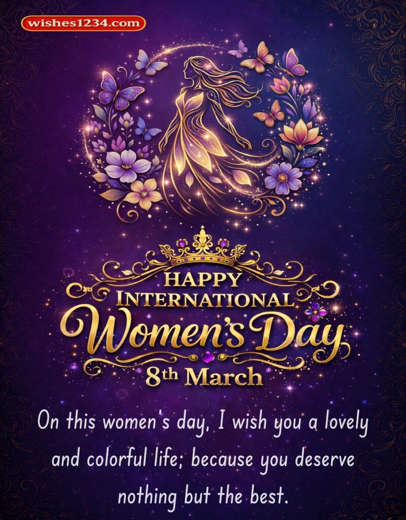 Happy Women's Day wishes for Daughter.