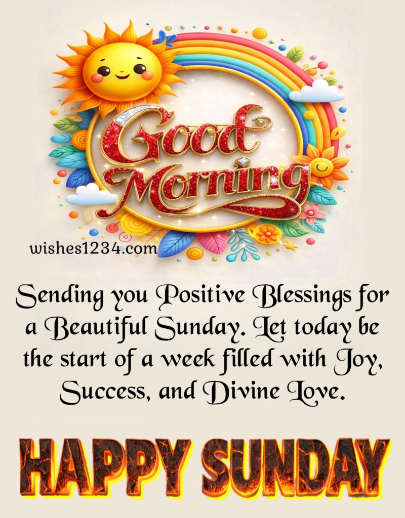Sunday Blessing Message.
