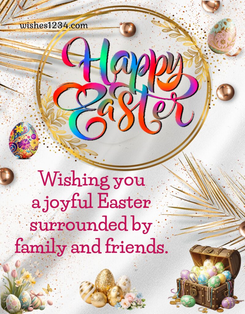 Easter Greetings with HD image.