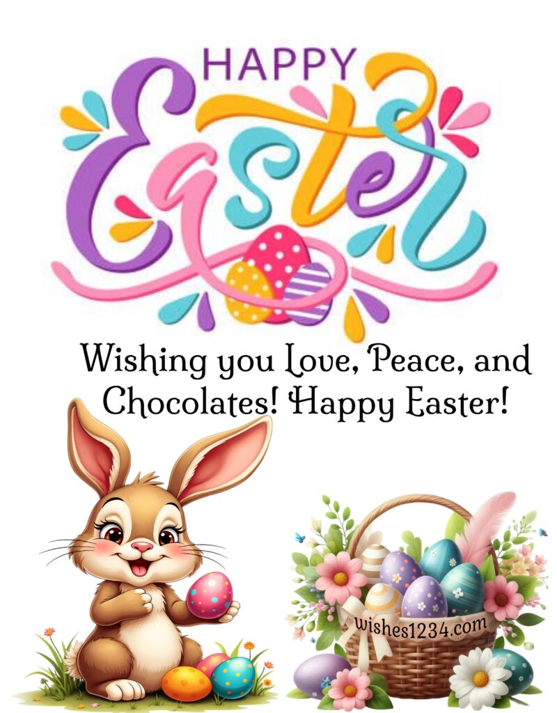 Easter Message with beautiful image.