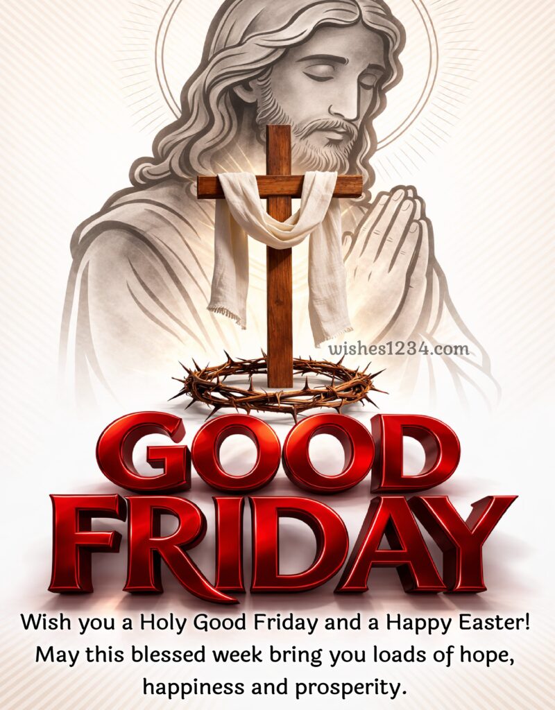 Good Friday blessing image
