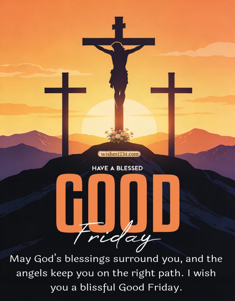 Good Friday quote on image