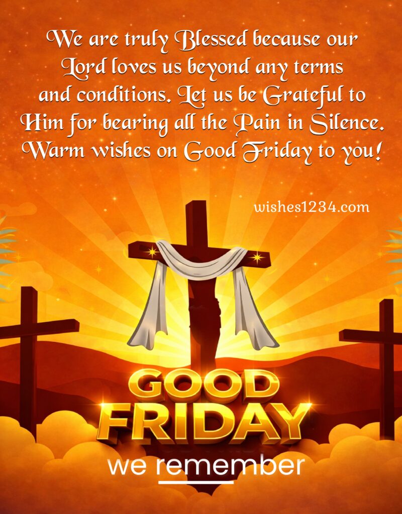 Good Friday we remember image.