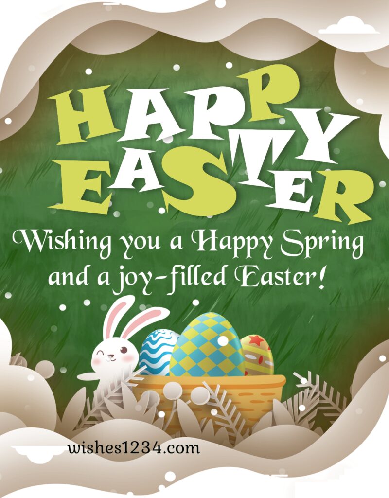 Happy Easter Message.