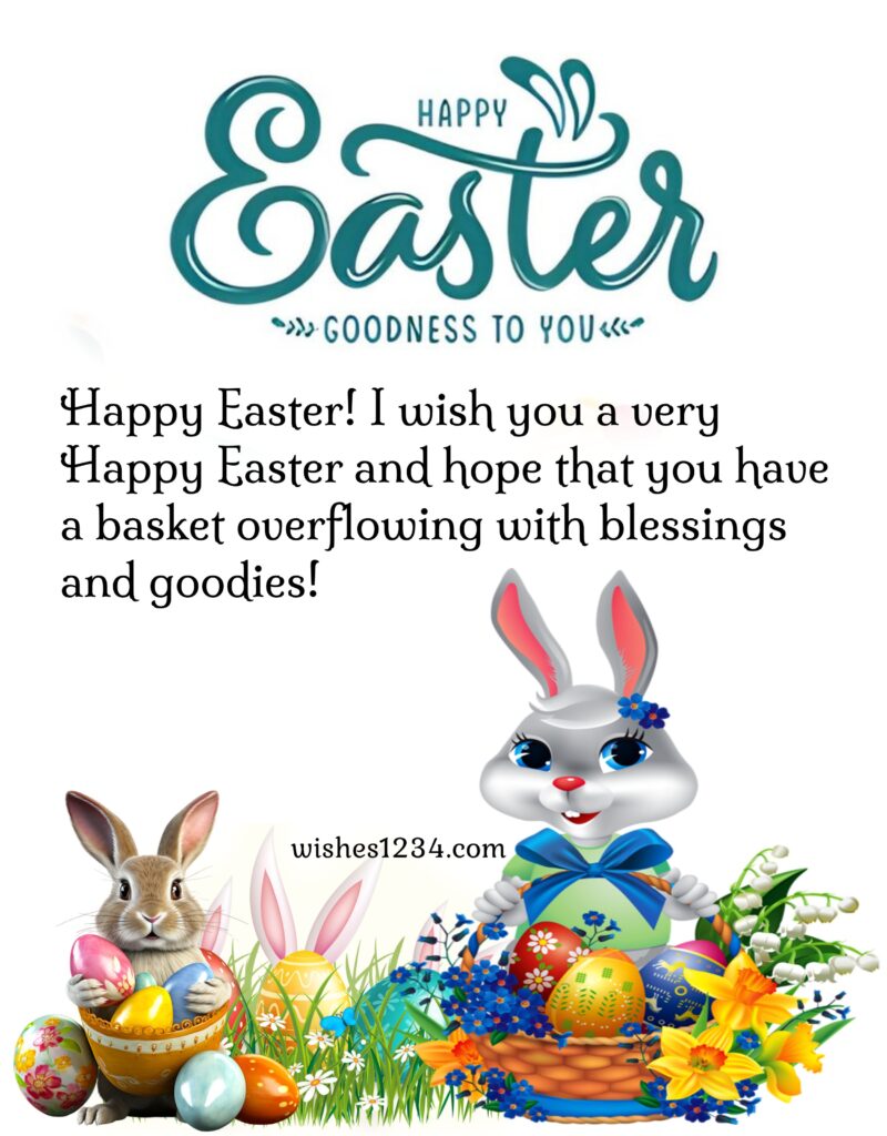 Happy Easter Message.