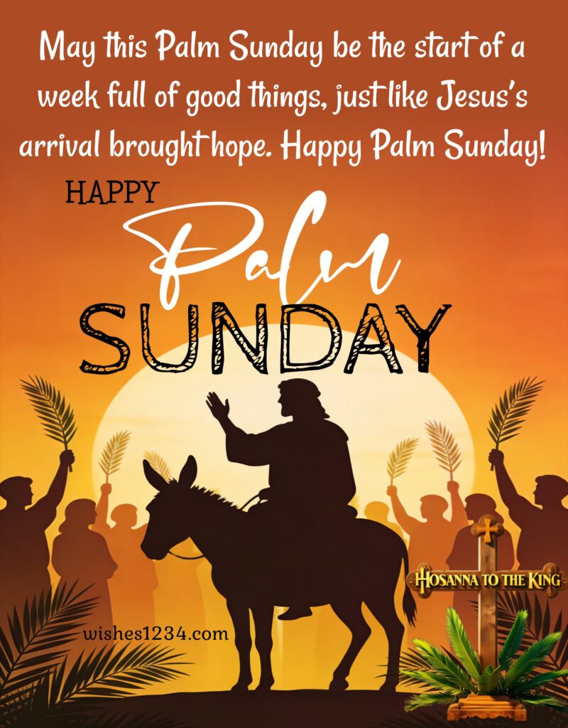 Happy Palm Sunday Blessings.