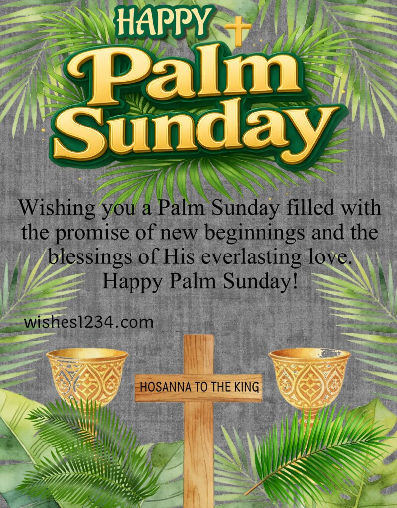Happy Palm Sunday Image.