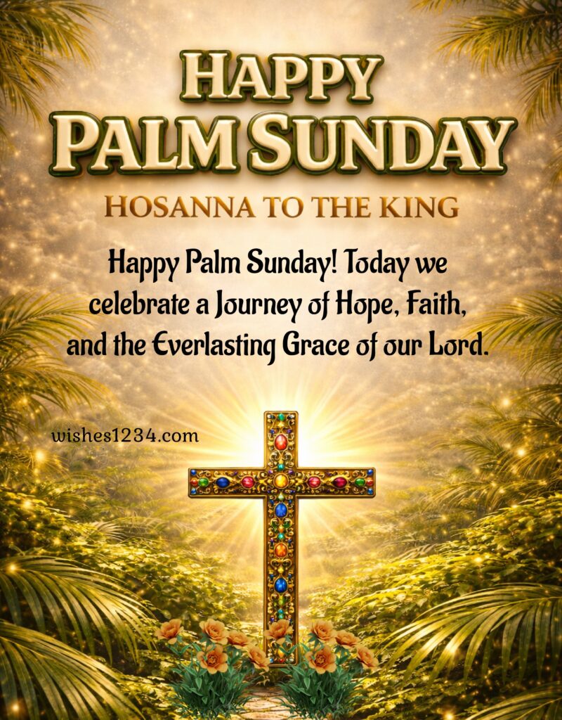 Happy Palm Sunday Quotes with beautiful image.