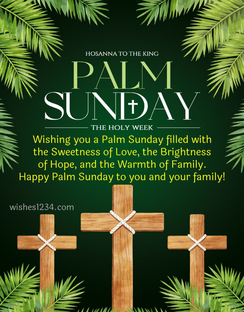 Hosanna to the King image.