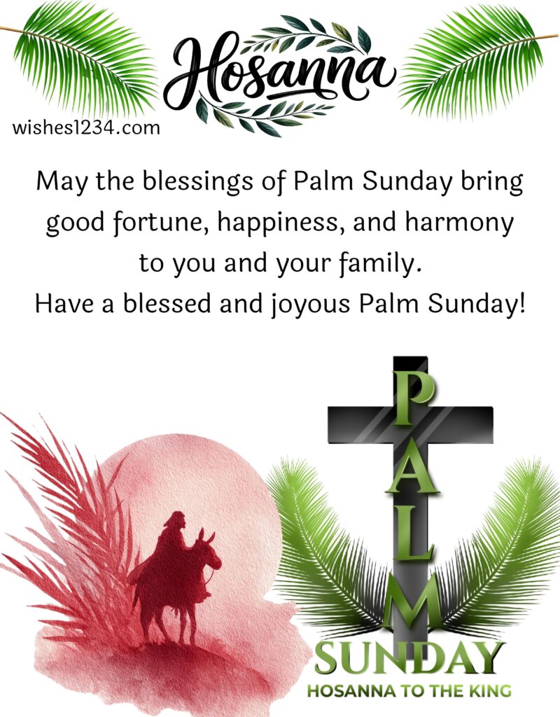 Palm Sunday Messages.