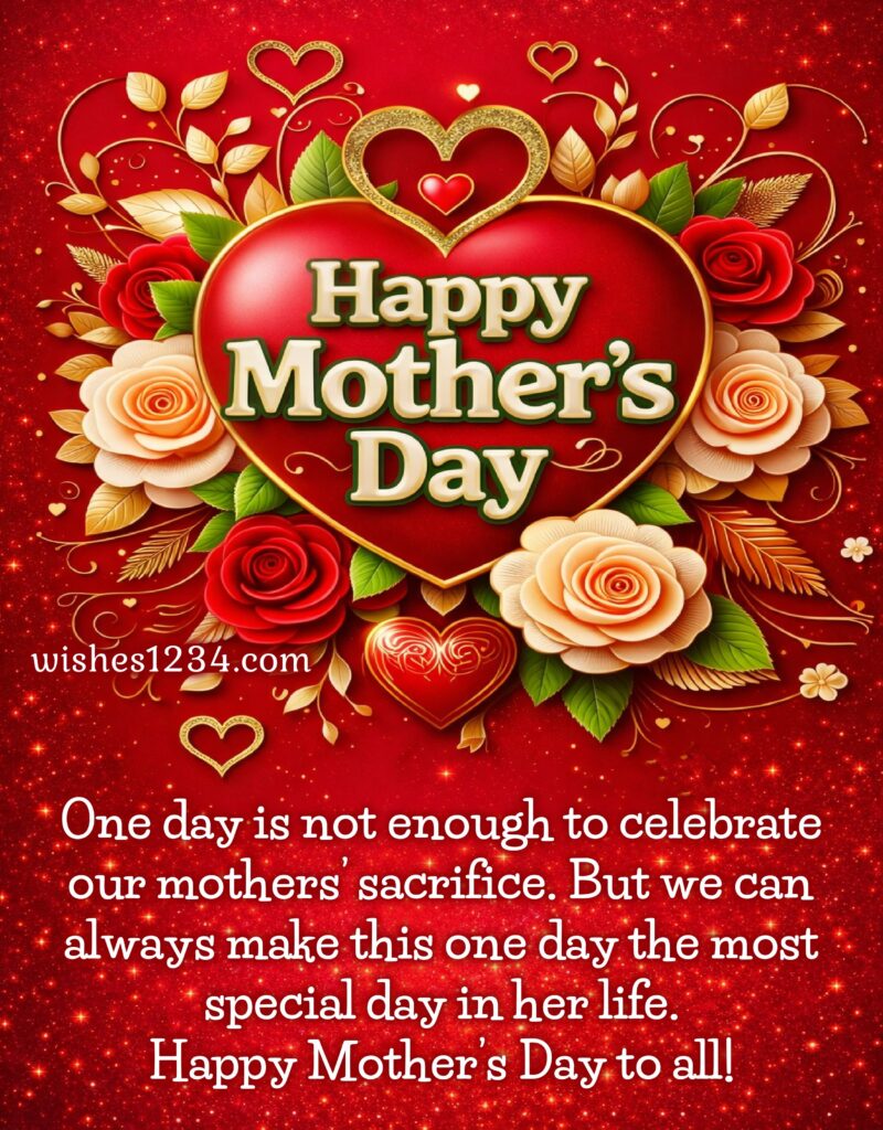 Happy Mother's Day Greetings.
