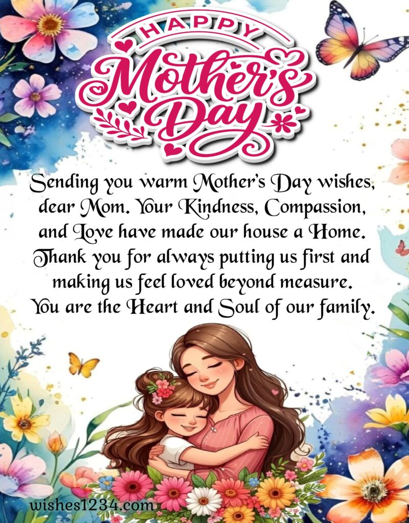 Happy Mothers Day Greetings.