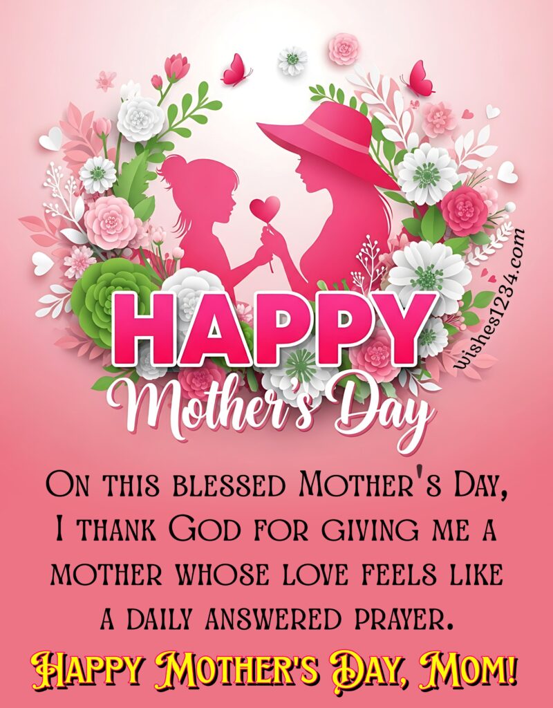 Happy Mothers Day Message from Daughter.