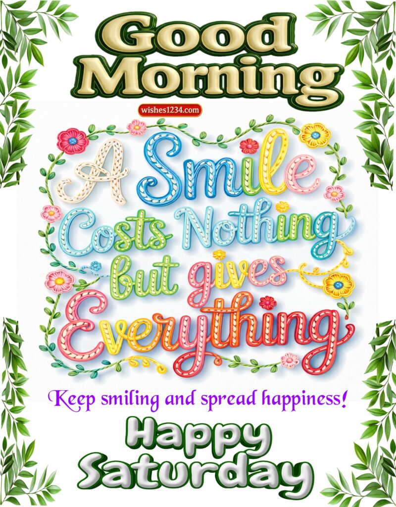 Happy Saturday beautiful image