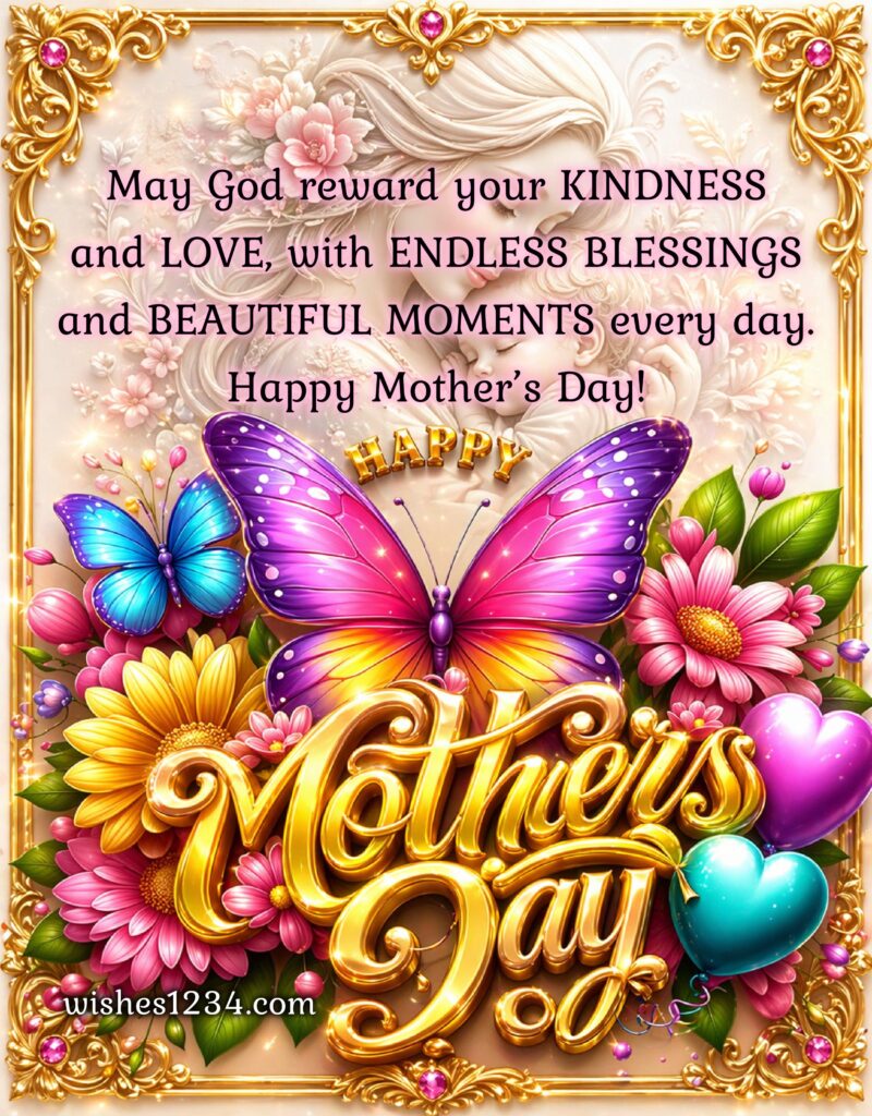Mother's Day Blessings.