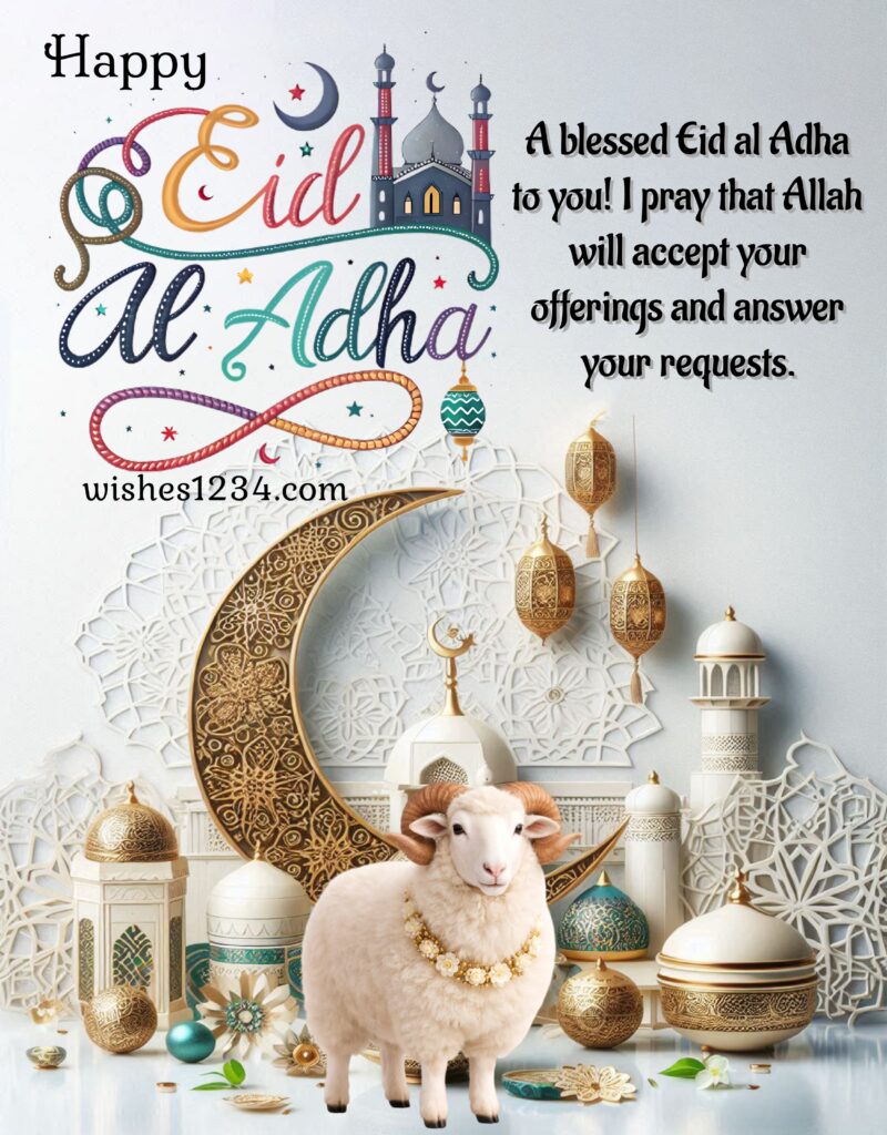 Happy Eid al-Adha Greetings.