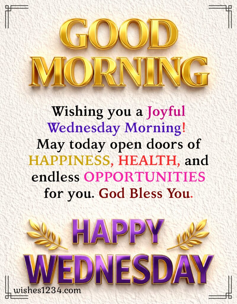 Happy Wednesday with beautiful Quotes.
