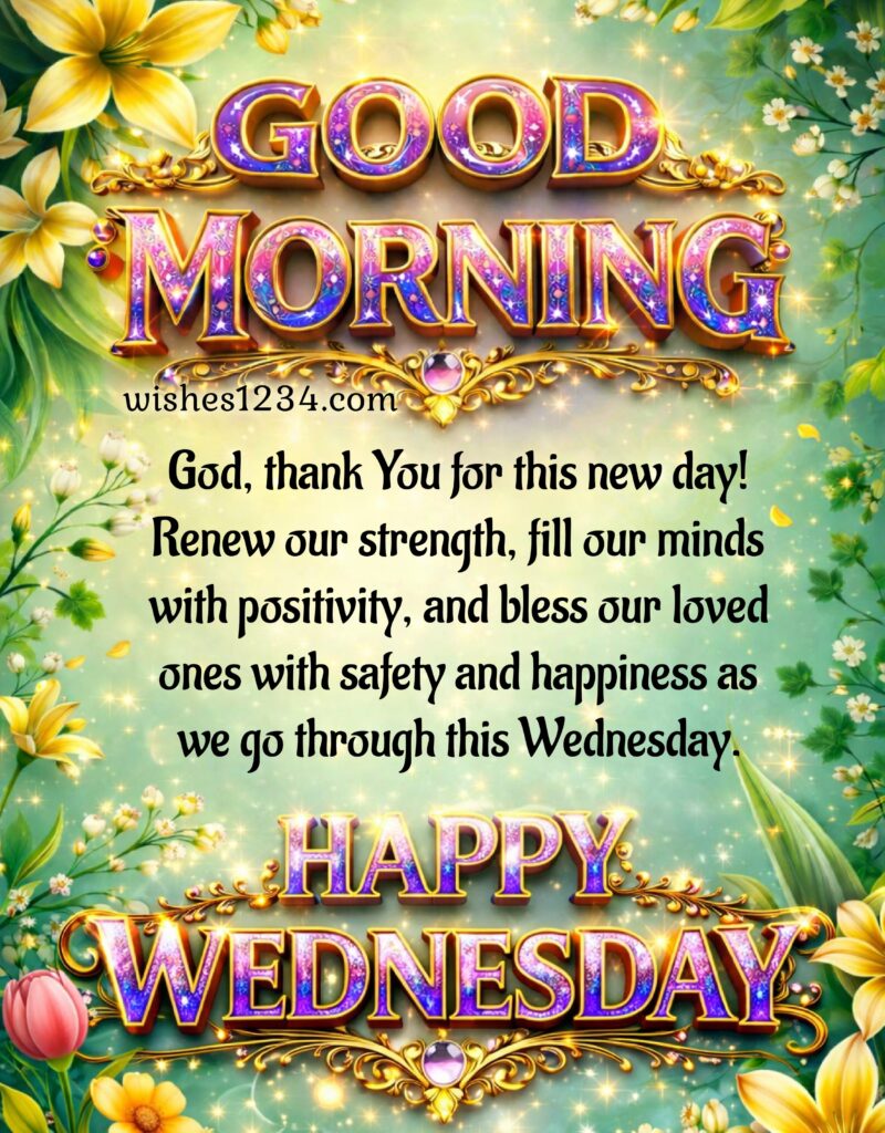 Wednesday Good Morning Quotes.