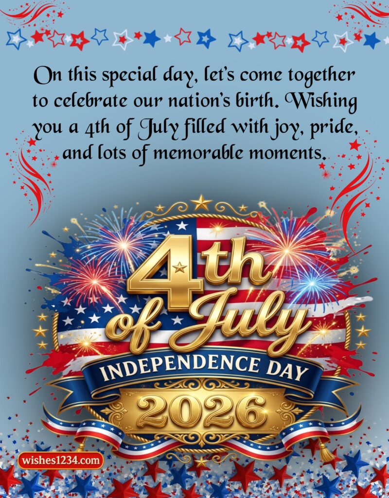 4th July Independence Day USA image.