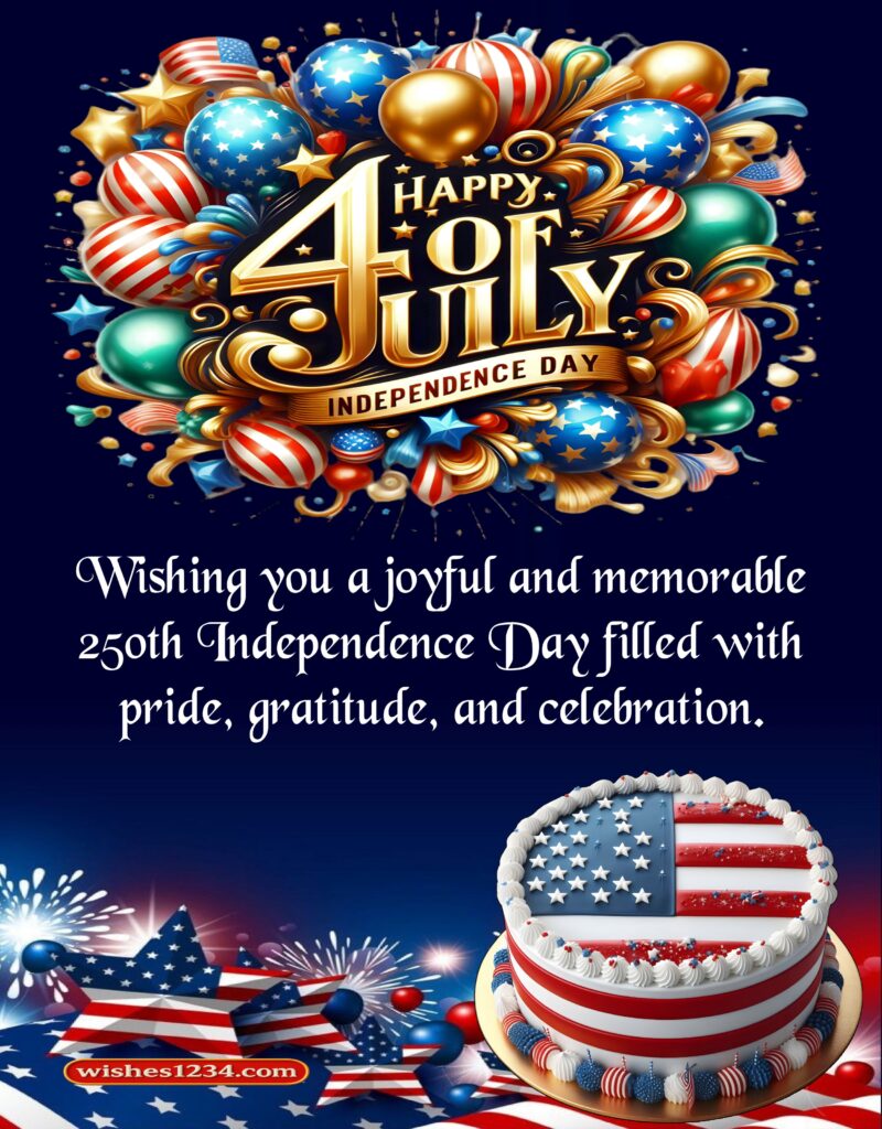 4th July wishes image.
