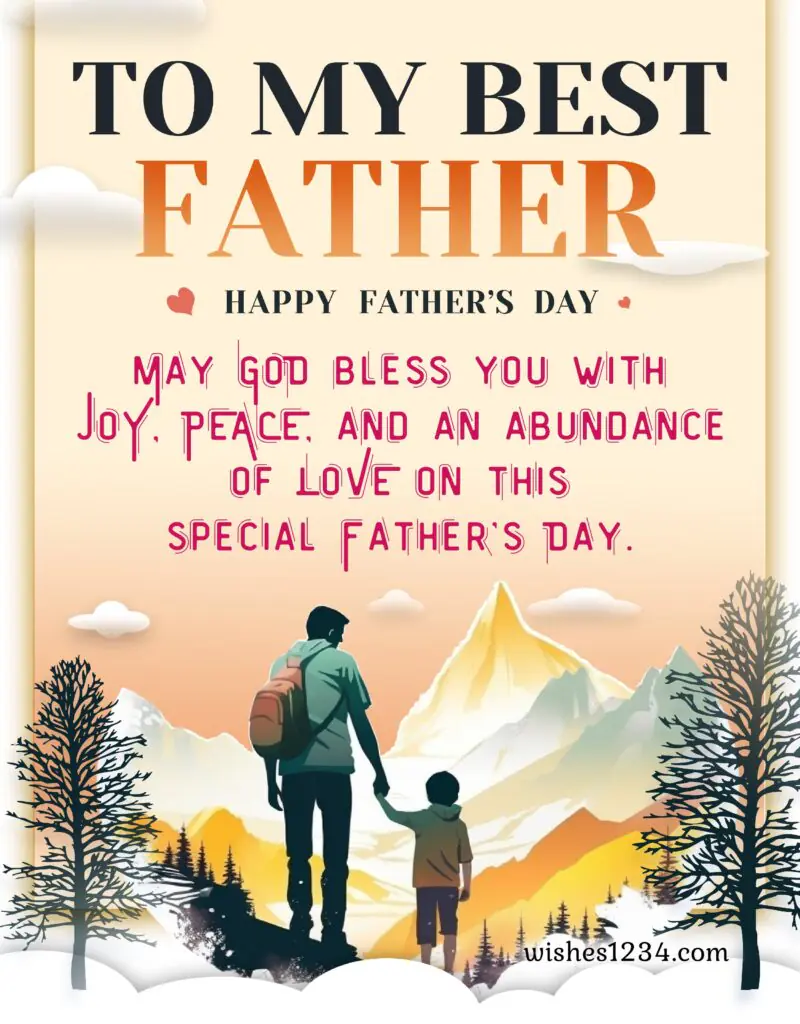 Fathers Day Image with beautiful quotes.