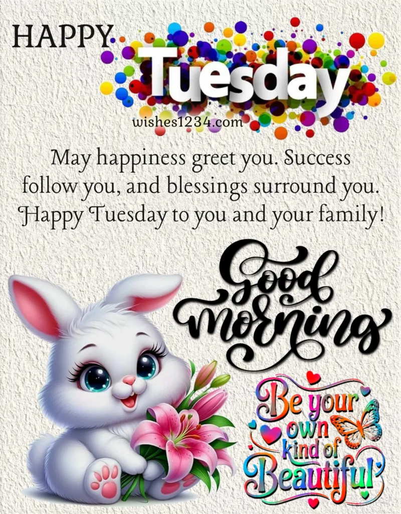 Good Morning Tuesday wishes.
