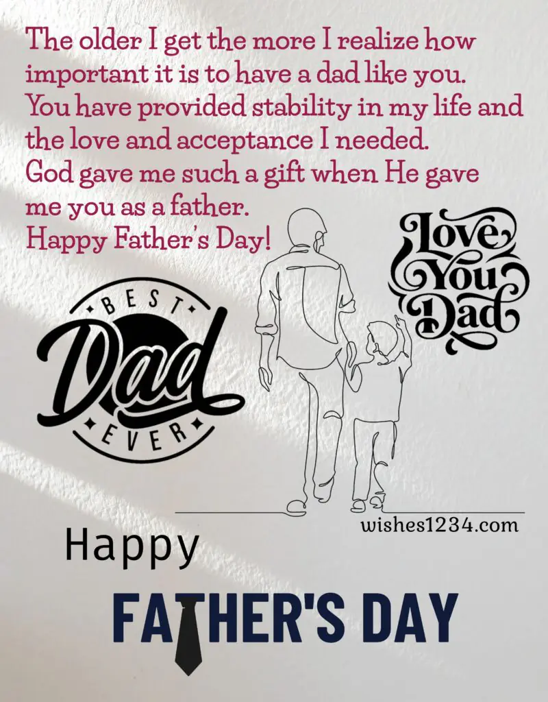 Happy Father's Day beautiful image.