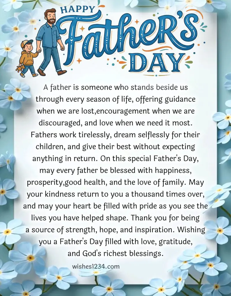 Happy Fathers Day blessings image