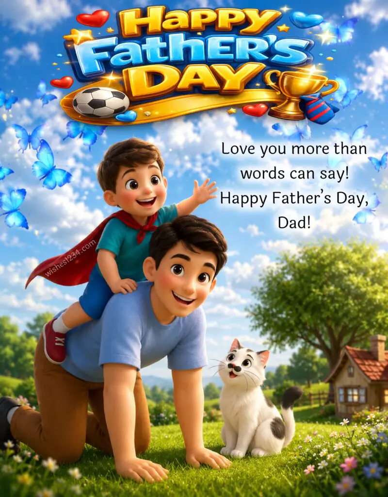Happy Fathers Day from son image.