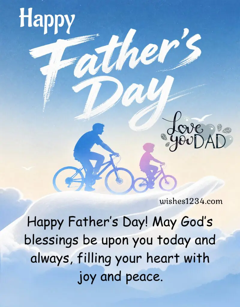 Happy Fathers Day image with quotes..