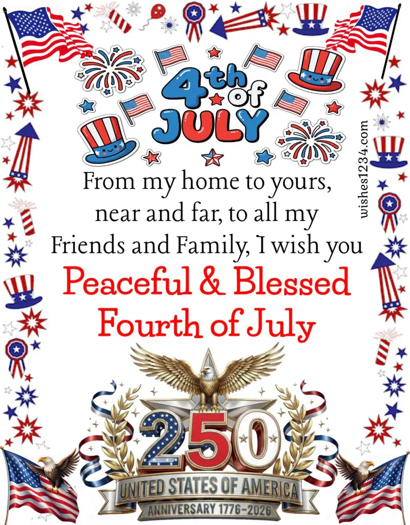 Happy Fourth of July Quotes with image.