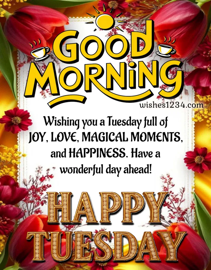 Happy Tuesday with beautiful Quotes.