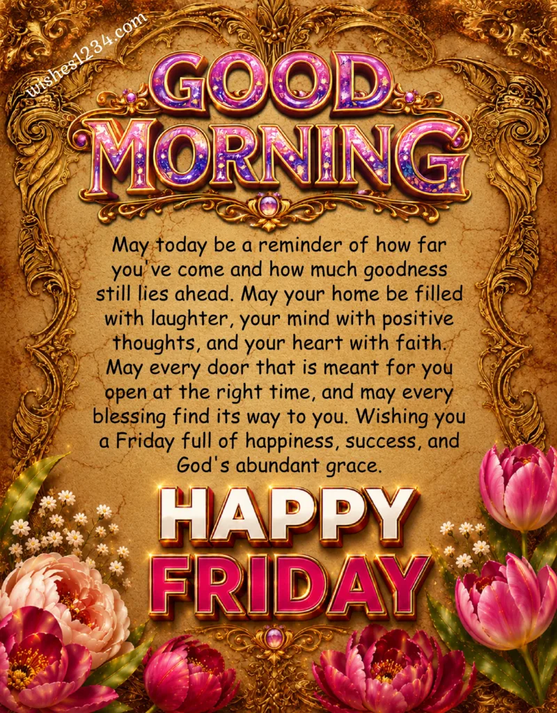 Friday Quotes with beautiful image.