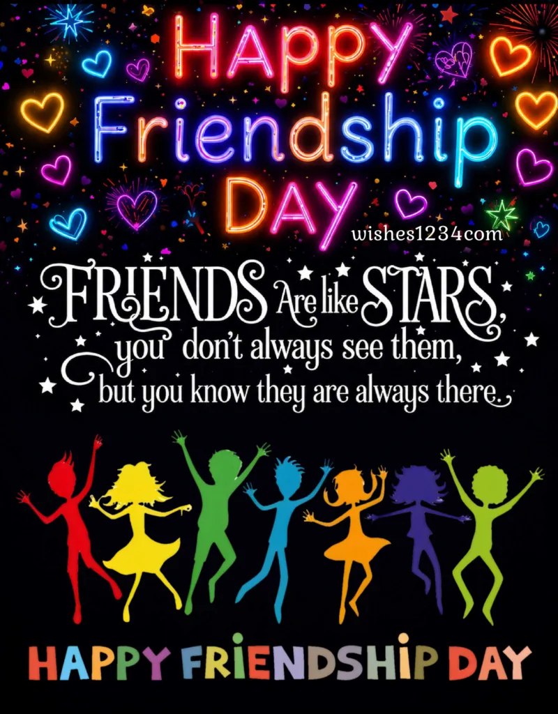 Friendship Day Card.