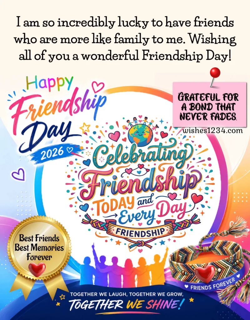 Friendship Day Message.